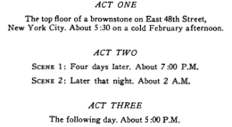 3 Acts